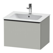 Duravit Waschtischunterschrank D-Neo 61x46,2cm, sw/gr ma, 1 Ausz., wandhängend
