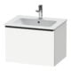 Duravit Waschtischunterschrank D-Neo 61x46,2cm, sw/w ma, 1 Ausz., wandhängend-1
