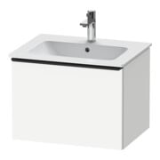 Duravit Waschtischunterschrank D-Neo 61x46,2cm, sw/w ma, 1 Ausz., wandhängend
