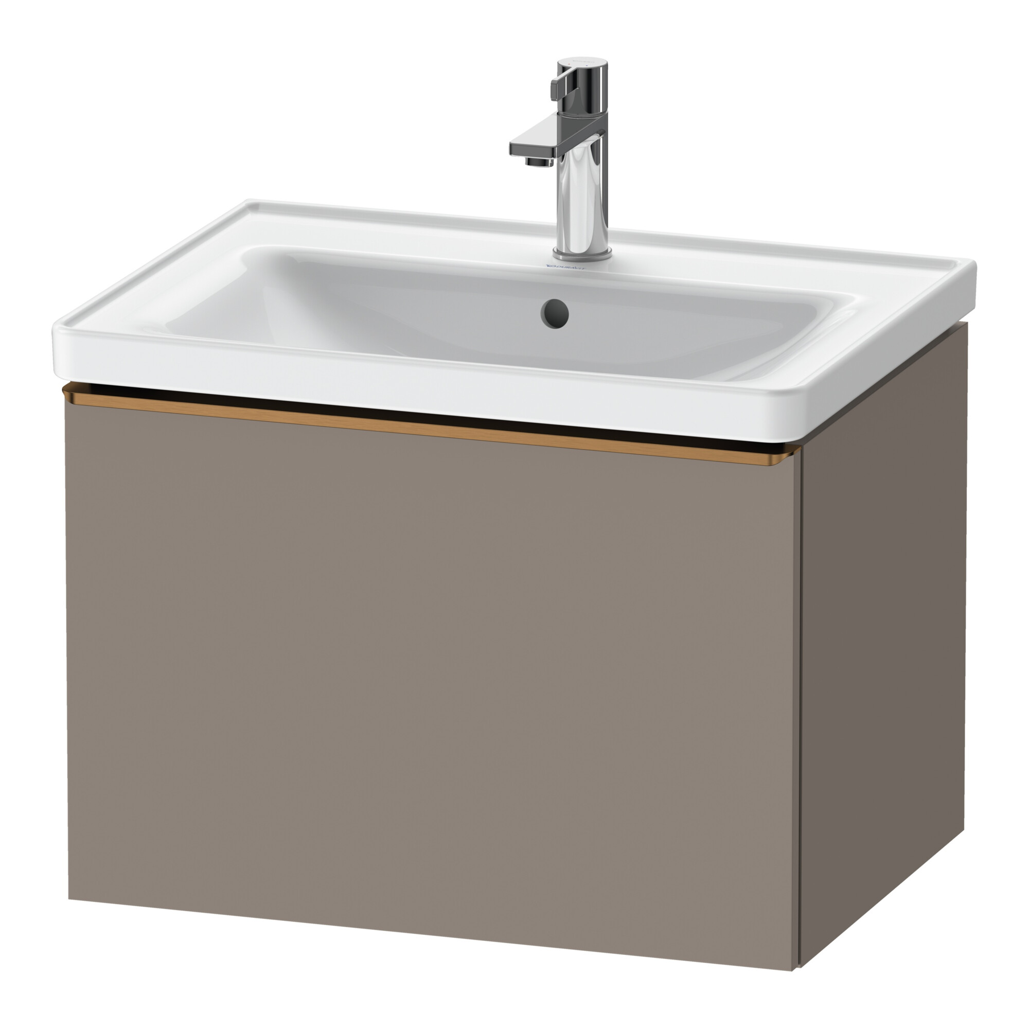 Duravit Waschtischunterschrank D-Neo 63,4x45,2cm, b geb/Bas m, 1 Ausz., wandhängend