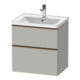 Duravit Waschtischunterschrank D-Neo 63,4x45,2cm, b geb/gr m, 1 Kast, 1 Ausz.-1