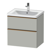 Duravit Waschtischunterschrank D-Neo 63,4x45,2cm, b geb/gr m, 1 Kast, 1 Ausz.