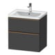 Duravit Waschtischunterschrank D-Neo 63,4x45,2cm, b geb/Gra m, 1 Kast, 1 A-1