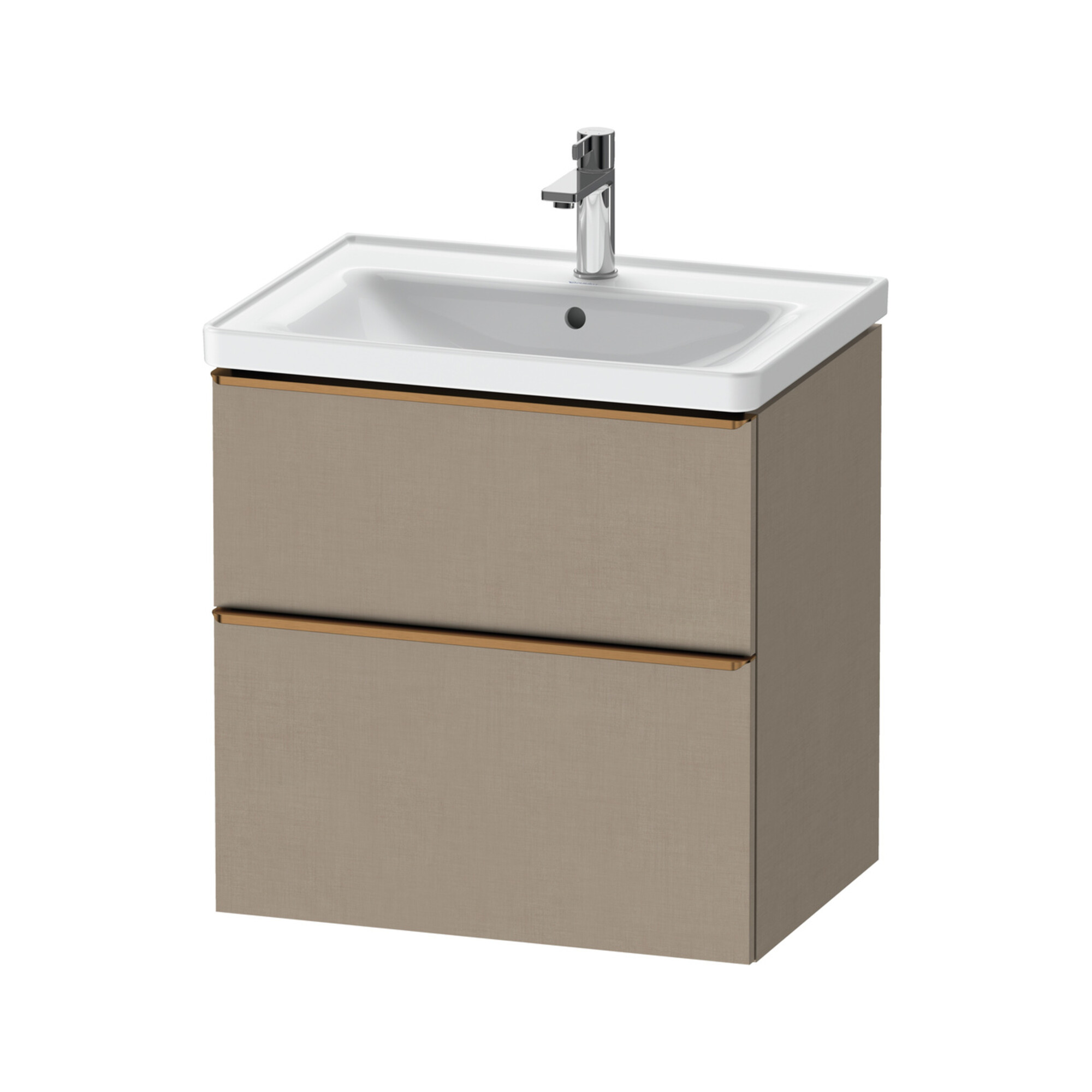 Duravit Waschtischunterschrank D-Neo 63,4x45,2cm, b geb/Lei, 1 Kast, 1 Ausz.