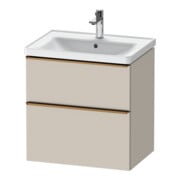 Duravit Waschtischunterschrank D-Neo 63,4x45,2cm, b geb/Ta m, 1 Kast, 1 Ausz.