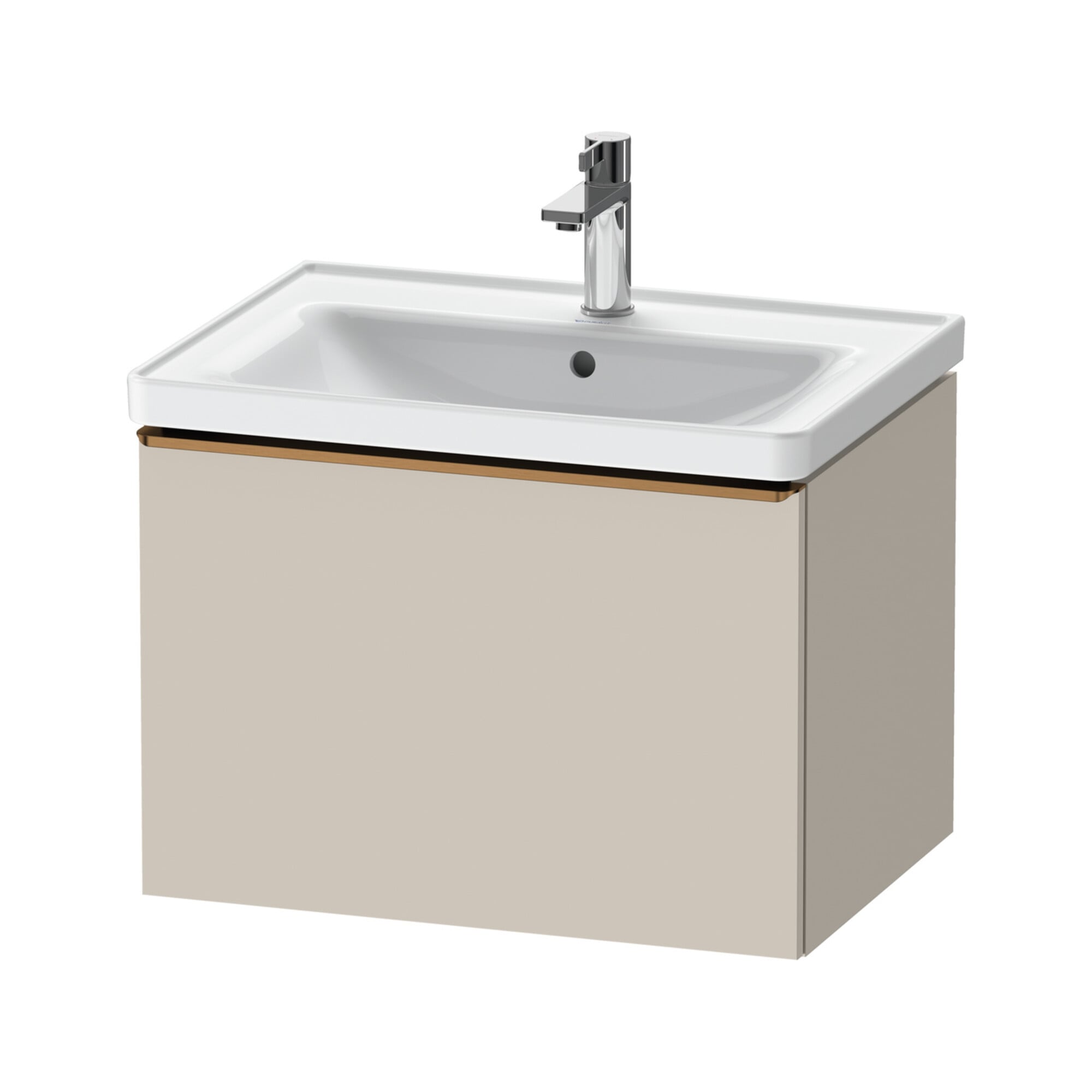 Duravit Waschtischunterschrank D-Neo 63,4x45,2cm, b geb/Ta ma, 1 Ausz., wandhängend