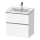 Duravit Waschtischunterschrank D-Neo 63,4x45,2cm, c/w ma, 1 Schubk., 1 Ausz.-1