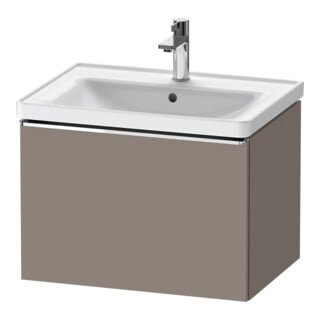 Duravit Waschtischunterschrank D-Neo 63,4x45,2cm, ch/Bas ma, 1 Ausz., wandhängend