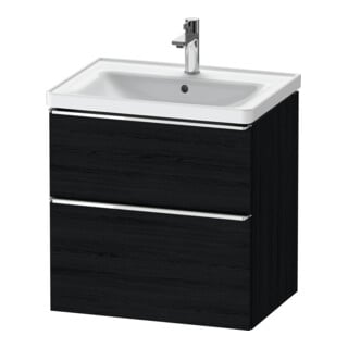 Duravit Waschtischunterschrank D-Neo 63,4x45,2cm, ch/Ei s, 1 Schubk., 1 Ausz.