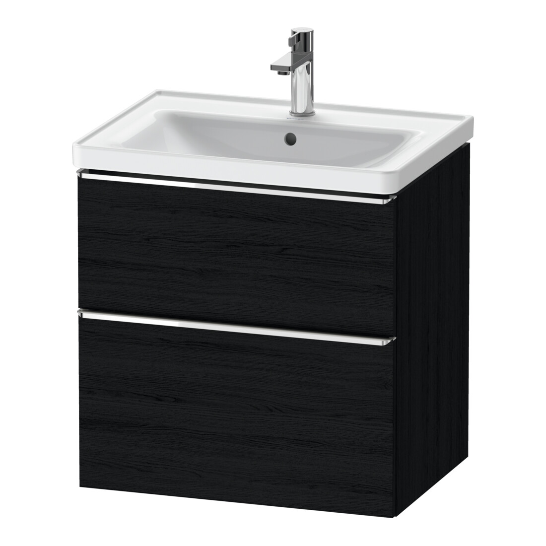 Duravit Waschtischunterschrank D-Neo 63,4x45,2cm, ch/Ei s, 1 Schubk., 1 Ausz.