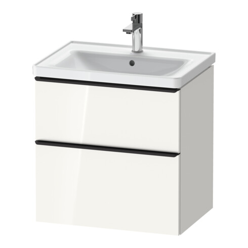 Duravit Waschtischunterschrank D-Neo 63,4x45,2cm, ch/nb d, 1 Schubk., 1 Ausz.