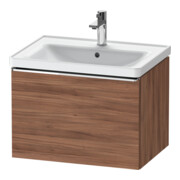 Duravit Waschtischunterschrank D-Neo 63,4x45,2cm, ch/nb Nat, 1 Ausz., wandhängend