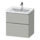 Duravit Waschtischunterschrank D-Neo 63,4x45,2cm, chr/Bet m, 1 Kast, 1 Ausz.-1