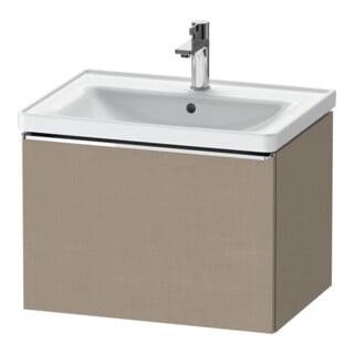 Duravit Waschtischunterschrank D-Neo 63,4x45,2cm, chr/Leinen, 1 Ausz., wandhängend