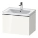 Duravit Waschtischunterschrank D-Neo 63,4x45,2cm, chr/we hgl, 1 Ausz., wandhängend-1