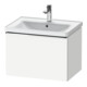 Duravit Waschtischunterschrank D-Neo 63,4x45,2cm, chr/we ma, 1 Ausz., wandhängend-1