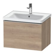 Duravit Waschtischunterschrank D-Neo 63,4x45,2cm, ES geb/Ei ma, 1 A, wandhängend