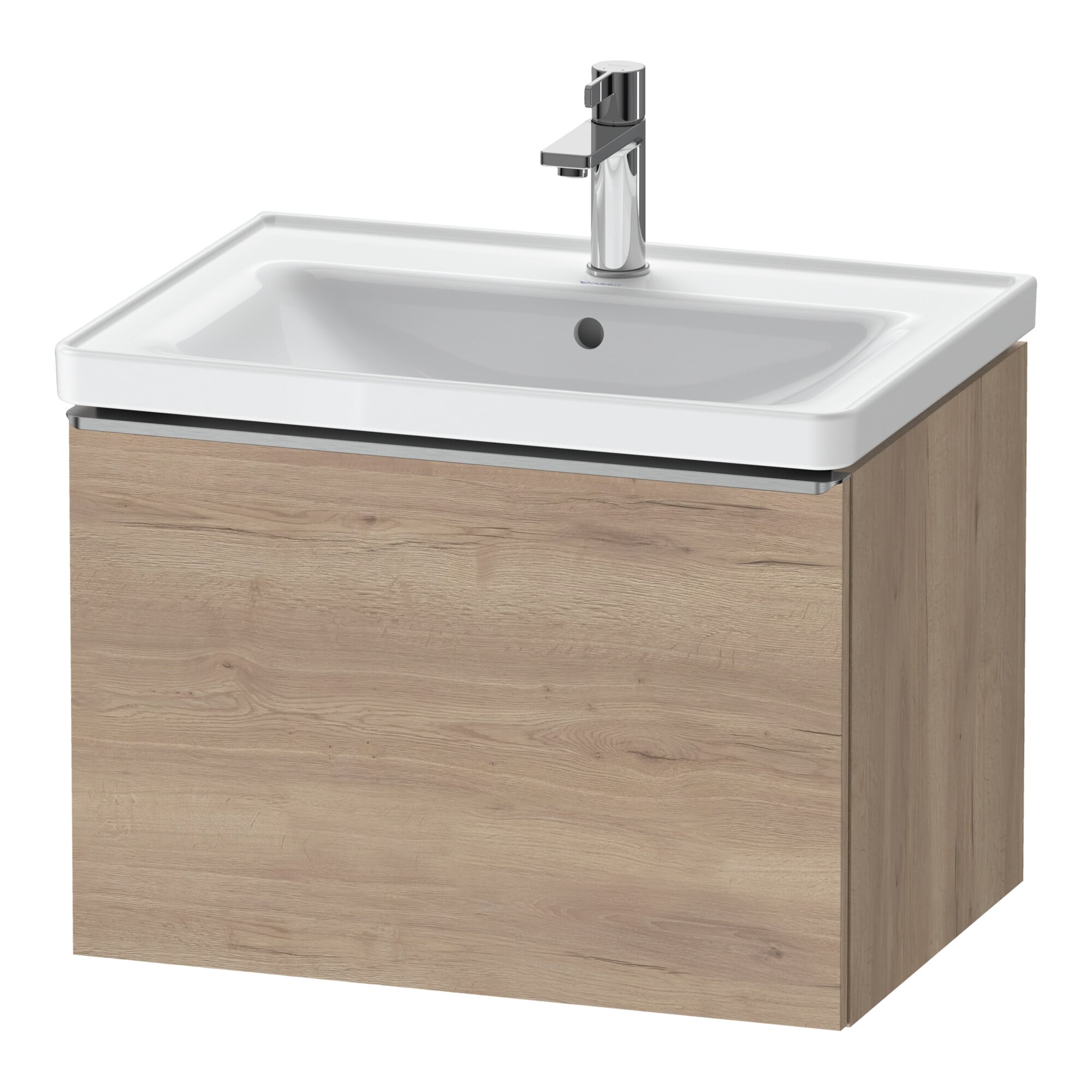 Duravit Waschtischunterschrank D-Neo 63,4x45,2cm, ES geb/Ei ma, 1 A, wandhängend