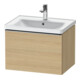 Duravit Waschtischunterschrank D-Neo 63,4x45,2cm, ES geb/Ei N, 1 Ausz., wandhängend