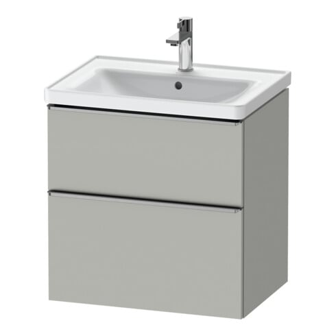 Duravit Waschtischunterschrank D-Neo 63,4x45,2cm, ES geb/gr m, 1 Kast, 1 A