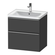 Duravit Waschtischunterschrank D-Neo 63,4x45,2cm, ES geb/Gra m, 1 Kast, 1 A