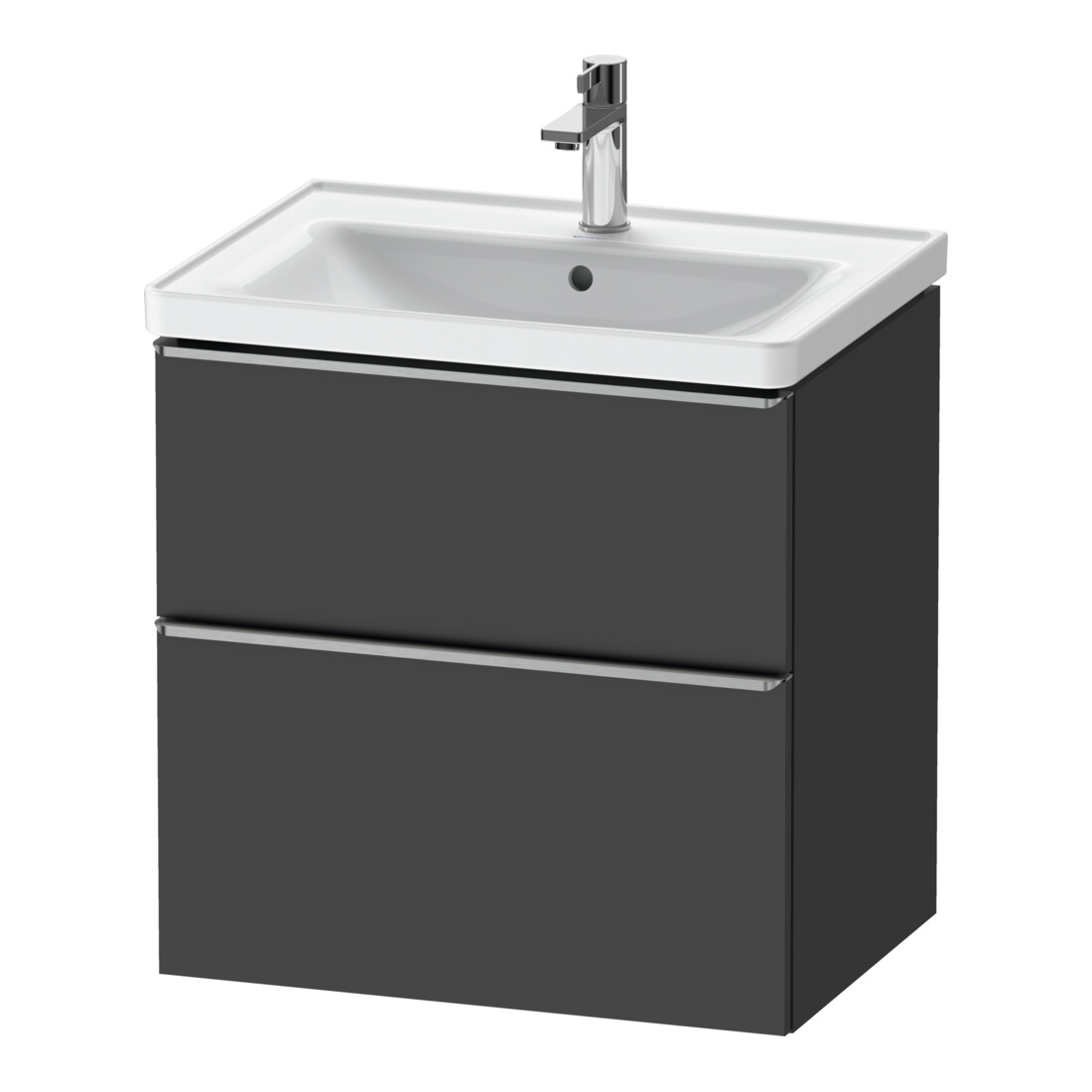 Duravit Waschtischunterschrank D-Neo 63,4x45,2cm, ES geb/Gra m, 1 Kast, 1 A