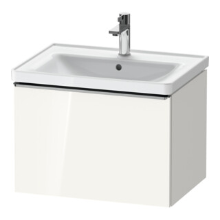 Duravit Waschtischunterschrank D-Neo 63,4x45,2cm, ES geb/w g, 1 Ausz., wandhängend