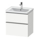 Duravit Waschtischunterschrank D-Neo 63,4x45,2cm, ES geb/w m, 1 Kast, 1 Ausz.-1