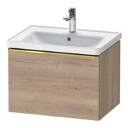 Duravit Waschtischunterschrank D-Neo 63,4x45,2cm, g pol/Ei ma, 1 Ausz., wandhängend