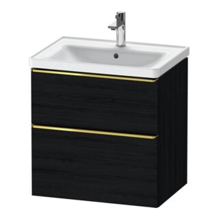 Duravit Waschtischunterschrank D-Neo 63,4x45,2cm, g pol/Ei s, 1 Kast, 1 Ausz.