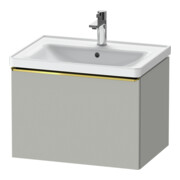 Duravit Waschtischunterschrank D-Neo 63,4x45,2cm, g pol/gr ma, 1 Ausz., wandhängend-1