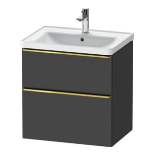 Duravit Waschtischunterschrank D-Neo 63,4x45,2cm, g pol/gra m, 1 Kast, 1 A