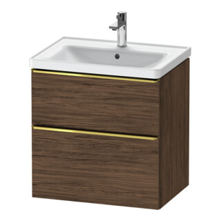 Duravit Waschtischunterschrank D-Neo 63,4x45,2cm, g pol/Nu d, 1 Kast, 1 Ausz.