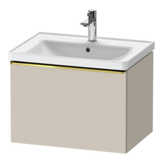 Duravit Waschtischunterschrank D-Neo 63,4x45,2cm, g pol/Tau m, 1 Ausz., wandhängend