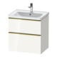 Duravit Waschtischunterschrank D-Neo 63,4x45,2cm, g pol/w g, 1 Kast, 1 Ausz.-1