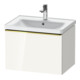 Duravit Waschtischunterschrank D-Neo 63,4x45,2cm, g pol/w hgl, 1 Ausz., wandhängend-1