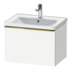 Duravit Waschtischunterschrank D-Neo 63,4x45,2cm, g pol/w ma, 1 Ausz., wandhängend-1