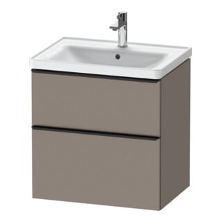 Duravit Waschtischunterschrank D-Neo 63,4x45,2cm, sw/Bas m, 1 Kast, 1 Ausz.