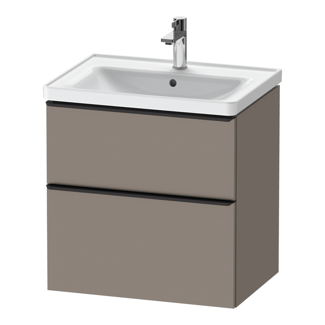 Duravit Waschtischunterschrank D-Neo 63,4x45,2cm, sw/Bas m, 1 Kast, 1 Ausz.