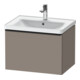 Duravit Waschtischunterschrank D-Neo 63,4x45,2cm, sw/Bas ma, 1 Ausz., wandhängend-1