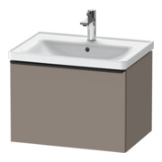 Duravit Waschtischunterschrank D-Neo 63,4x45,2cm, sw/Bas ma, 1 Ausz., wandhängend