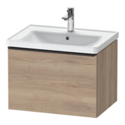 Duravit Waschtischunterschrank D-Neo 63,4x45,2cm, sw/Ei marm., 1 Ausz., wandhängend
