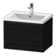Duravit Waschtischunterschrank D-Neo 63,4x45,2cm, sw/Ei sw, 1 Ausz., wandhängend-1