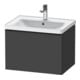 Duravit Waschtischunterschrank D-Neo 63,4x45,2cm, sw/Grap ma, 1 Ausz., wandhängend-1