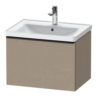 Duravit Waschtischunterschrank D-Neo 63,4x45,2cm, sw/Leinen, 1 Ausz., wandhängend