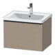 Duravit Waschtischunterschrank D-Neo 63,4x45,2cm, sw/Leinen, 1 Ausz., wandhängend-1