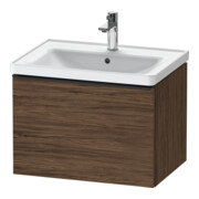 Duravit Waschtischunterschrank D-Neo 63,4x45,2cm, sw/Nuss d, 1 Ausz., wandhängend
