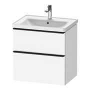 Duravit Waschtischunterschrank D-Neo 63,4x45,2cm, sw/w ma, 1 Schubk., 1 Ausz.