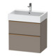 Duravit Waschtischunterschrank D-Neo 68,4x44,2cm, b geb/Bas m, 1 Kast, 1 A-1