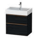 Duravit Waschtischunterschrank D-Neo 68,4x44,2cm, b geb/Ei s, 1 Kast, 1 Ausz.-1